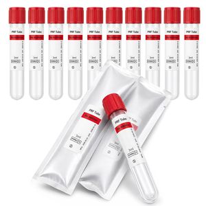 Tube de prélèvement sanguin sous vide jetable en PTFE pour animaux de compagnie, avec activateur de coagulation/gel et activateur de coagulation, glucose, héparine - Product Image 1