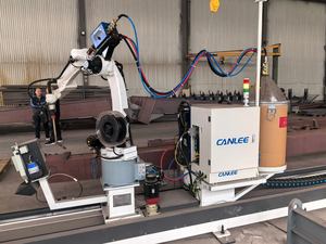 Station de soudage à rail au sol à sept axes, machine de soudage à axe mobile à voie droite, robot en acier - Product Image 5