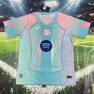 Camiseta de Fútbol para Fanáticos del Barcelona 2426, Edición Especial Local y Visitante, Manga Corta, Personalización Transfronteriza - Product Image 4