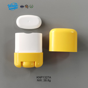 Barra de Contorno Ovalada Reciclable de ABS para Protector Solar, Barra Desodorante Recargable de 35g, Empaque Impreso con Serigrafía - Product Image 3