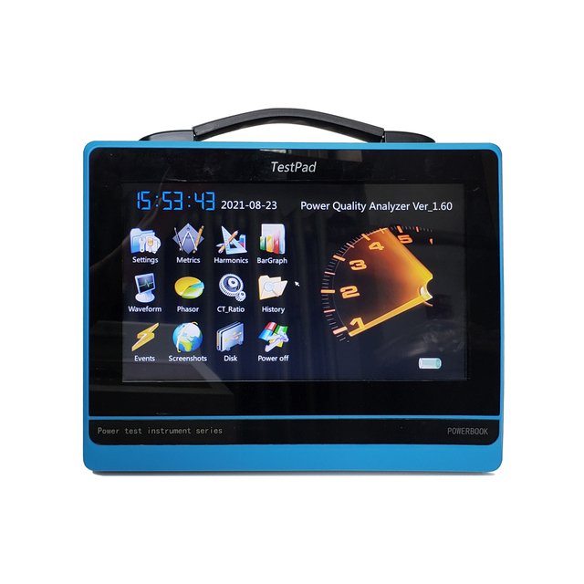 Full Touch Screen High-end 3ph Power Quality Analyzer Energy Quality Analyzer