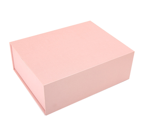 Advanced Magnetic Pink Makeup Gift Box Packaging Gift Box Custom Logo EVA Lined Jewelry Packaging Box