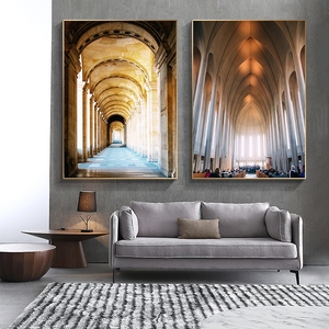 Tùy Chỉnh Bán Buôn Đóng Khung Nghệ Thuật In Khung Thiết Lập Cảnh Quan <span class=keywords><strong>Scenic</strong></span> PS Ảnh Tường Nghệ Thuật Nhà Tường Khách Sạn Trang Trí Nội Thất Với Khung - Product Image 2