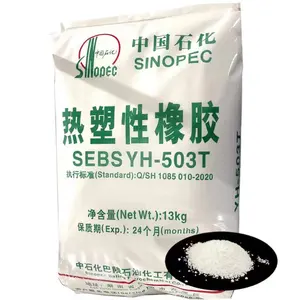 Élastomère thermoplastique Sinopec SEBS Yh-503/503T pour la modification du plastique