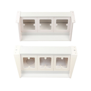 Organizador de Cables de Escritorio, Rectangular, de Plástico, para Montar en la Pared, Solución Multifuncional para la Gestión de Cables de Oficina - Product Image 5
