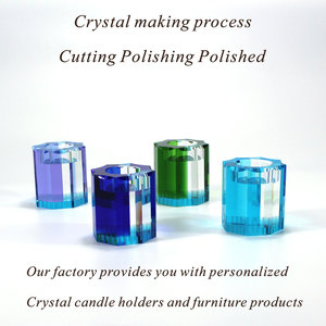 Portacandele Hitop in <span class=keywords><strong>Cristallo</strong></span> K9 Trasparente di Alta Qualità, Design Elegante per <span class=keywords><strong>Tavolo</strong></span> da Pranzo, Decorazione Casa, Confezione Regalo - Product Image 5