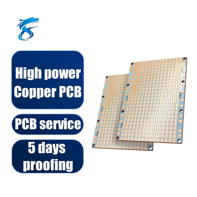 High Power Aluminum PCB Metal and Copper Printed Circuit Board Direct From Factory