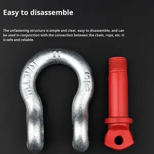 Grillo a D in Acciaio Zincato per Industria Pesante, per Escavatori Americani, Miniere e Sollevamento, Outlet di Fabbrica YIQUAN - Product Image 3