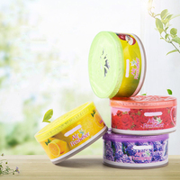 Parfum de lavande 70g désodorisant de voiture gels décoration intérieure auto diffuseur de sécurité pour enfants accessoires de voiture usage domestique vente en gros