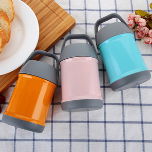 Recipiente Térmico de Acero Inoxidable de Doble Pared con Aislamiento al Vacío para Alimentos y Sopas, Frascos y Termos al Vacío - Product Image 2