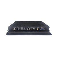 Écran tactile industriel capacitif 10,1 pouces à 10 points, panneau de commande embarqué, montage en panneau, avec USB VGA DP, résolution 1280x800
