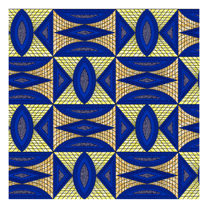 Venta al por mayor de tela de cera real, taparrabos de algodón, patrón de flores, cera africana, sombreros para fiesta y boda - Product Image 4