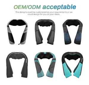 Mini masajeador helectrico shiatsu para espalda y hombros, 4d, cuello, cuerpo, <span class=keywords><strong>digital</strong></span> y portátil - Product Image 2