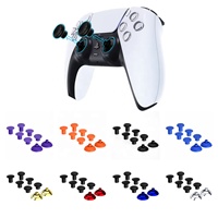 Manettes ergonomiques interchangeables pour manette PS5, joysticks amovibles réglables en hauteur, stick analogique pour PS4