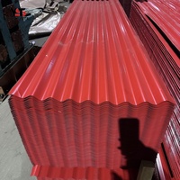 24/26 Gauge RAL 9005/9010 Wellblech-Dachpaneel für Lagerhallen und Schuppen, PPGI PPGL Farbbeschichtetes Verzinktes Stahlblech, Geschnitten, Gebogen, Geschweißt