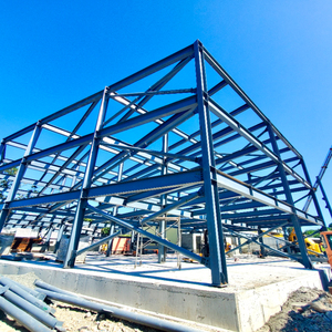 Costruttore di Case Prefabbricate in Acciaio Stile Moderno, Campo da Basket in Struttura d'Acciaio - Product Image 1