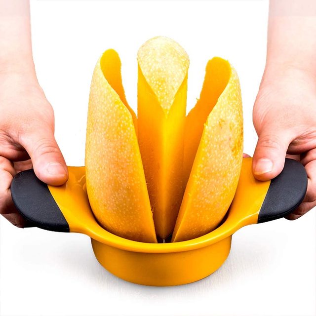 Multifunction Fruit  Corer Tool Stainless Steel Mango Cutter Slicer Peeler