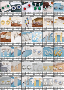 Diseñador de moda pendientes de plata esterlina aretes plata 925 Plata barato moda circón pendientes mujeres pendientes 2024 tendencia - Product Image 3