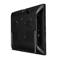 15.4 pouces numérique Portable Mini Tv Lcd Tv Atsc Dvbt Dvbt2 Isdb Analogique Tv