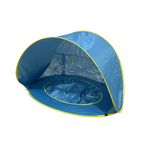 Tienda plegable para picnic para 1-2 personas, tienda de playa gruesa, parasol, tienda de viaje para acampar al aire libre, fácil de configurar, tienda para niños - Product Image 4