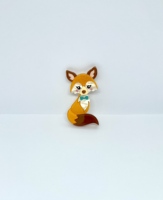 Broche chat mignon en acrylique, bijou cadeau