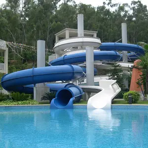 Maison d'éclaboussures d'eau de la série Ocean pour toboggan en fibre de verre d'équipement de parc aquatique extérieur et intérieur