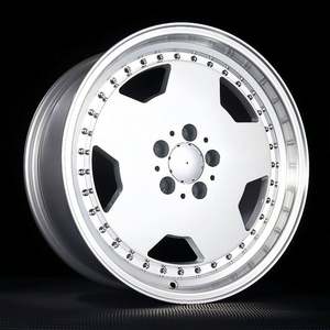 Venta caliente de fundición para <span class=keywords><strong>Mercedes</strong></span> Benz W126 <span class=keywords><strong>W210</strong></span> W203 W124 R129 Cast 5X112 ruedas 17 20 21 23 26 pulgadas llantas de aleación ruedas de coche de pasajeros - Product Image 1