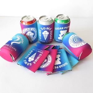 Custom Logo Neoprene Insulated Collapsible Stubby Beer Sleeve Daily Life Use Personalized Can Cooler Coozies with Custom Logo - Product Image 6