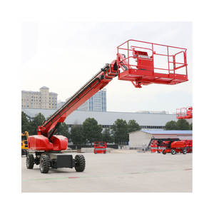14 मीटर 16 मीटर 18 मीटर 20 मीटर 38 मीटर 40 मीटर हाइड्रोलिक मैन उठाने वाले उपकरण टेलीस्कोपिक बूट लिफ्ट - Product Image 1