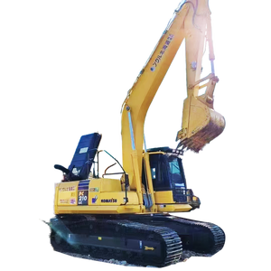 Excavadoras Komatsu PC210 Usadas de Segunda Mano, Excavadora de Orugas de 21 Toneladas de Alto Rendimiento, Martillo Hidráulico, Bomba Hidráulica Kawasaki - Product Image 1