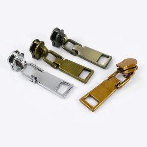 5 # Tự Làm Sửa Chữa Dây Kéo Thanh Trượt Cho Hợp Kim Dây Kéo Phụ Kiện Cho May Quần Áo Áo Khoác Hai Mặt Dây Kéo Thanh Trượt - Product Image 3