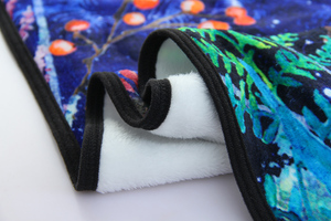 Tùy Chỉnh <span class=keywords><strong>3D</strong></span> Thăng Hoa In Sherpa <span class=keywords><strong>Fleece</strong></span> Chăn Mềm Ấm Flannel Và San Hô Sherpa <span class=keywords><strong>Fleece</strong></span> Chăn - Product Image 6