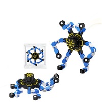 Fidget Spinner Anti-Stress Sensoriel Créatif Transformable Robot Jouets Fidget Spinner pour Enfants et Adultes