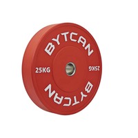 معدات رياضية من BYT، أقراص أوزان مطاطية بالجملة طراز TBB-C منشأ شاندونغ، أقراص باربل متعددة الاستخدامات