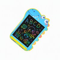 Tablette d'écriture LCD Dinosaure en promotion avec faceplate personnalisable et accessoires pour enfants d'âge préscolaire