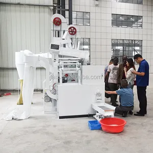 En iyi mini pirinç değirmeni ing hattı kombine pirinç değirmen makinesi 1 Ton Modern otomatik mini pirinç değirmeni tesisi