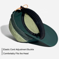 Gorra de Béisbol de Secado Rápido con Bloques de Color para Hombre, Estilo Japonés, Gorra para el Sol para Exteriores con Malla Transpirable y Cordón Ajustable