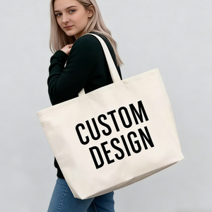 <span class=keywords><strong>Bolsa</strong></span> de Lona de Algodón Resistente de Primera Calidad Ujoy Gift Bulk, Tamaños Personalizados Disponibles, Logotipo Personalizado, <span class=keywords><strong>Bolsa</strong></span> de Compras Grande, Ecológica y Resistente - Product Image 1