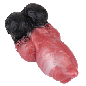 G6802 güçlü köpek erkek platin silikon Masturbator deneyim güçlü bir hissi sarılmış daha gerçekçi bir erkek seks oyuncak - Product Image 3