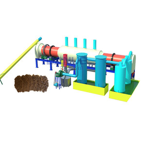 Gas Heating Electric Driving Continuous Coffee Waste White Charcoal Machine <b>Carbonization</b> <b>Stove</b> Continuous Wood Charcoal Furnace - Product Image 1