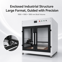 Imprimante 3D FDM industrielle automatique avec système de guidage linéaire, volume d'impression 1000*1000*1000mm, nouvelle connectivité USB, garantie 1 an