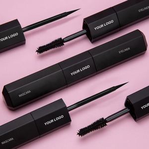 Mascara Eyeliner noir 2 en 1 Vente en gros OEM Eye Liner activé à l'eau de haute qualité Mascara de marque privée résistant à l'eau et hydratant - Product Image 3