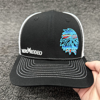 Gorras Trucker Richardson 112 Al Por Mayor Estilo Snapback a-Frame con Parche de Logo Personalizado y Bordado, Gorras de Béisbol y Golf