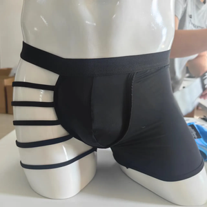 Biancheria intima da uomo in rete da uomo con spalline traforate mutande da uomo e boxer intimo Sexy Gay - Product Image 2