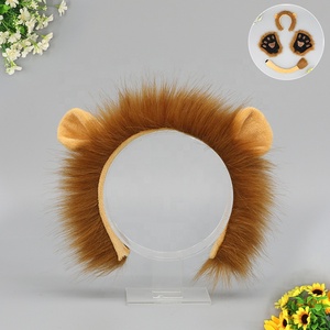 Diadema <span class=keywords><strong>de</strong></span> Orejas <span class=keywords><strong>de</strong></span> León Leton, Diadema <span class=keywords><strong>de</strong></span> Peluche con Orejas <span class=keywords><strong>de</strong></span> Animales, Accesorios <span class=keywords><strong>de</strong></span> Cosplay con Temática <span class=keywords><strong>de</strong></span> Zoológico, <span class=keywords><strong>Disfraz</strong></span> <span class=keywords><strong>de</strong></span> Safari, Unisex para Adultos - Product Image 6