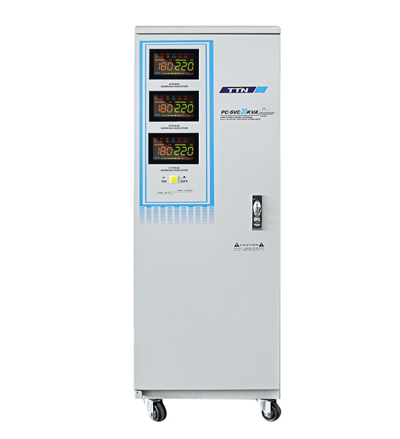 10kva 20kva 30kva AC Three Phase 270-430V 50/60Hz SVC Servo Automatic Voltage Regulator Stabilizer