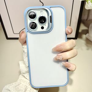 Роскошный прозрачный чехол-подставка для телефона с магнитным креплением и держателем для объектива для iPhone 17 Pro 16 15 14 13 12 11 - Product Image 6