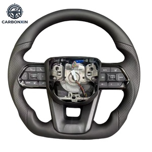 พวงมาลัยรถสปอร์ตสำหรับ Toyota Hilux Land Cruiser Yaris LC300 อุปกรณ์ตกแต่งรถยนต์คุณภาพสูง พวงมาลัยหนัง - Product Image 1