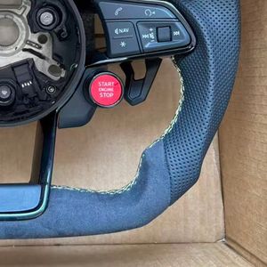 <span class=keywords><strong>Volante</strong></span> de Coche para <span class=keywords><strong>Audi</strong></span> A3 <span class=keywords><strong>A4</strong></span> A5 S3 S4 S5 RS3 B8.5 8P 8V C7 A6 A7 RS6 RS7 Q3 Q5 Q7 R8 TT TTS TTRS, <span class=keywords><strong>Volante</strong></span> de Alcántara - Product Image 2