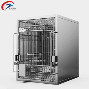 <span class=keywords><strong>Cage</strong></span> pour animaux de compagnie de singe à motif solide en gros avec fermeture à bouton Boîtier pour petits animaux respirant de style simple classique pour vétérinaire à domicile - Product Image 1